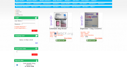 111Meds.com Website Drugstore