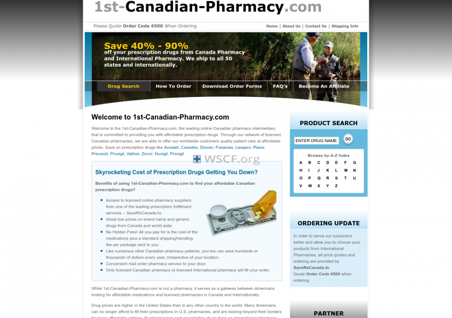 1St-Canadian-Pharmacy.com Internet Drugstore