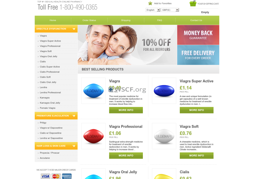 365Pills.mobi Website Drugstore