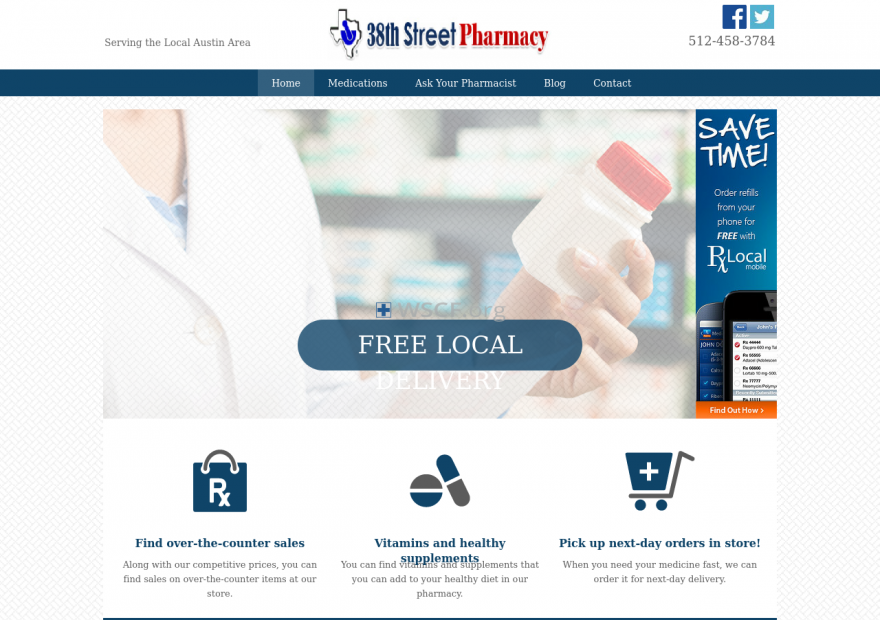 38Thstreetpharmacy.com Buy prescription medicines online