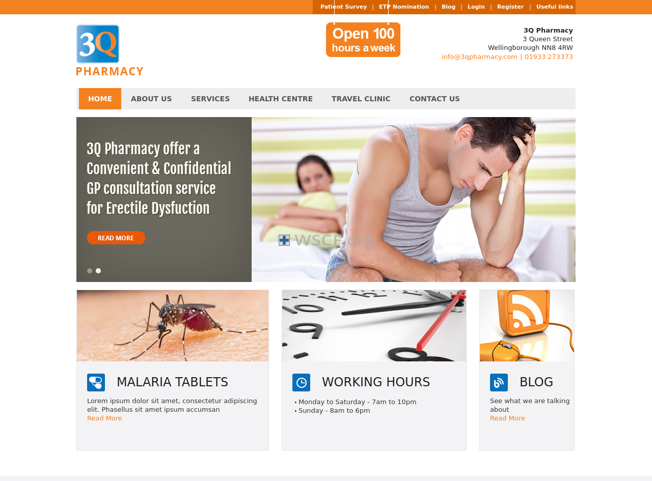 3Qpharmacy.com Online Drug Store