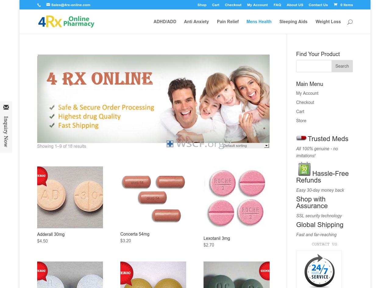 4Rx-Online.com Internet DrugStore