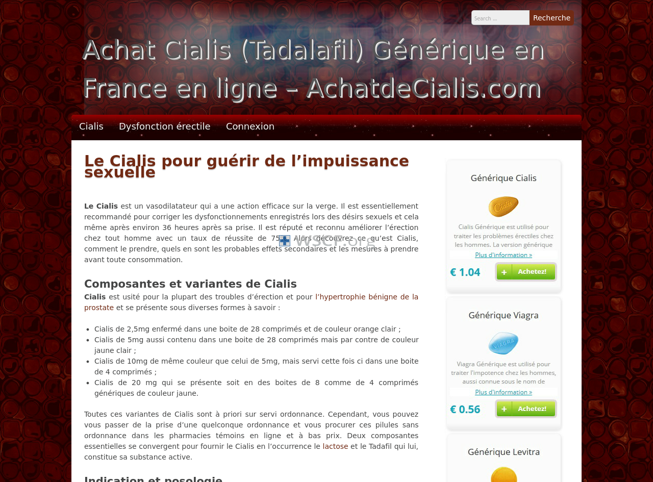 Achatdecialis.com Pharmacy