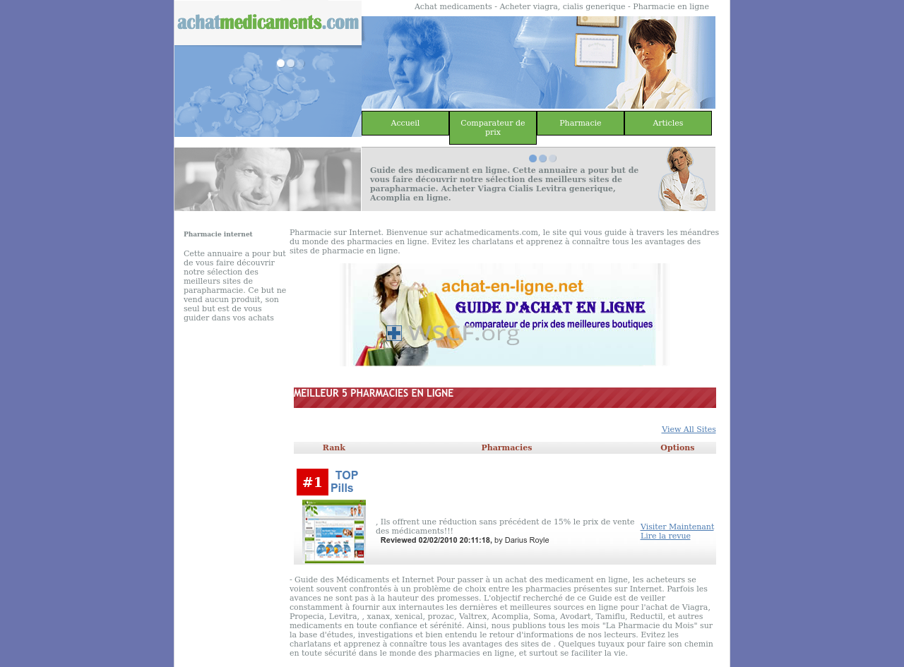 Achatmedicaments.com Drug Store Online