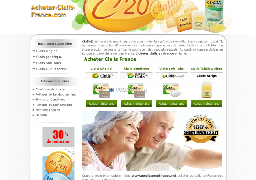 Acheter-Cialis-France.com The Internet Canadian Pharmacy