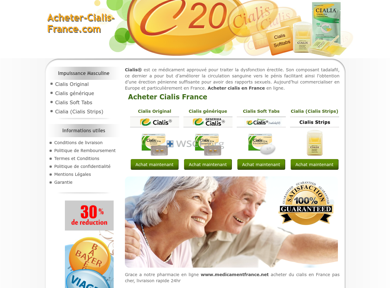 Acheter-Cialis-France.com The Internet Canadian Pharmacy