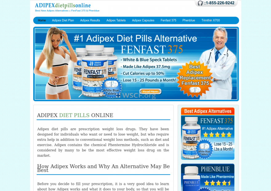 Adipextablets.com Web’s Pharmacy