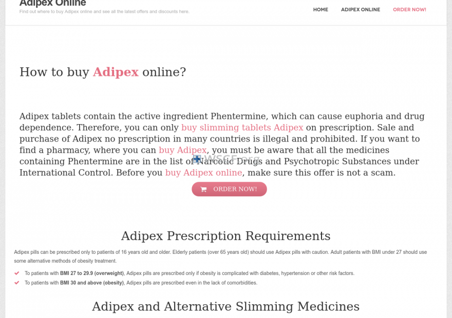 Adipexuk.com Web’s Drugstore