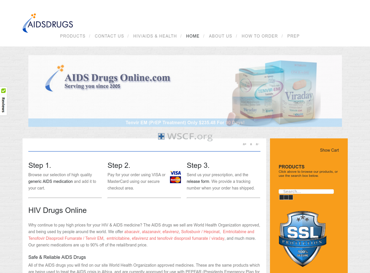 Aids-Drugs-Online.com Overseas On-Line Drugstore