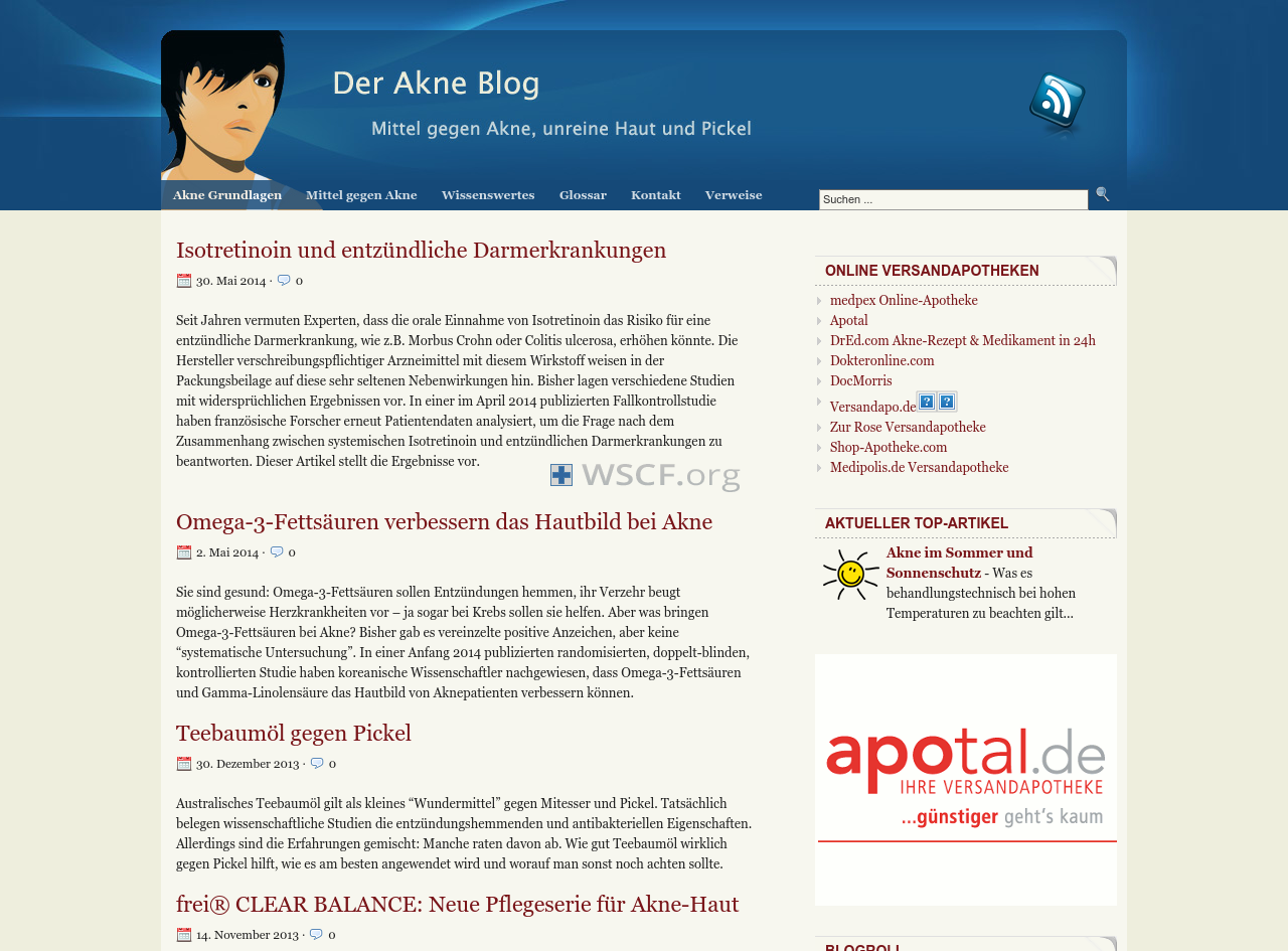 Akne-Blog.de Drug Store