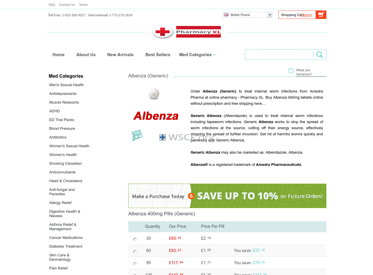 Albenza.org Online Pharmacies