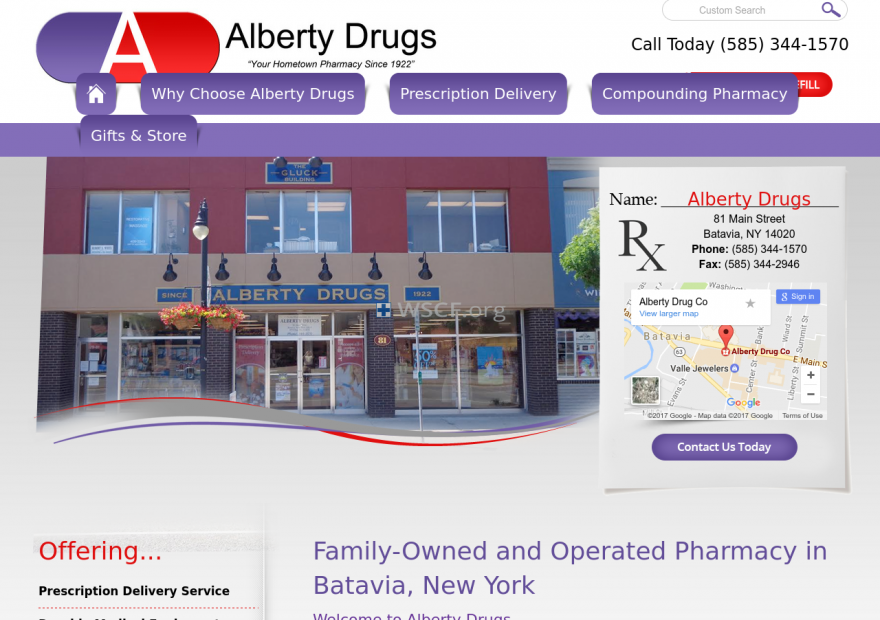 Albertydrugstore.com Web’s Drugstore