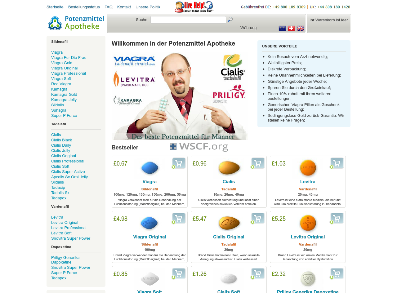 Allepotenzmittel.net Leading Online Pharmacy