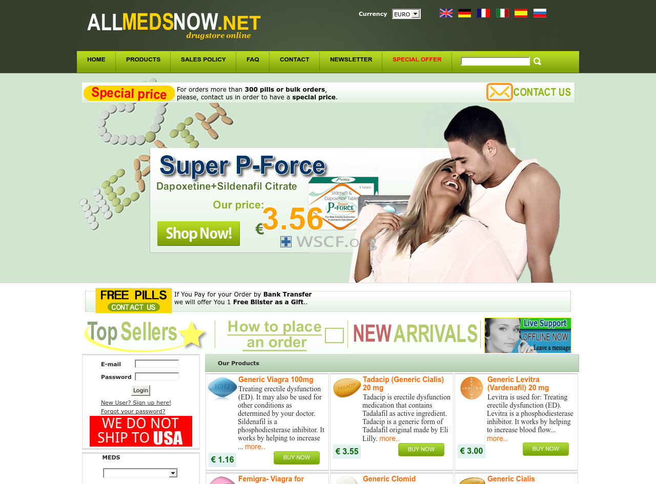 Allmedsnow.net Coupon code