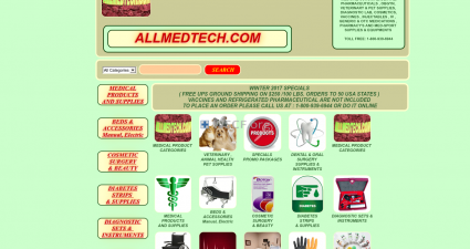 Allmedtech.com Overseas On-Line Drugstore