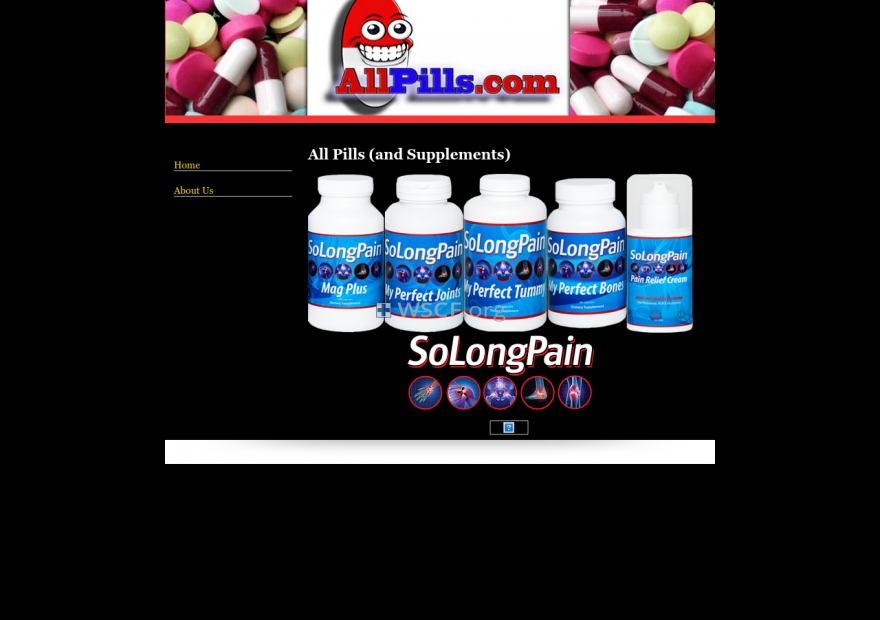 Allpills.com Website Pharmaceutical Shop