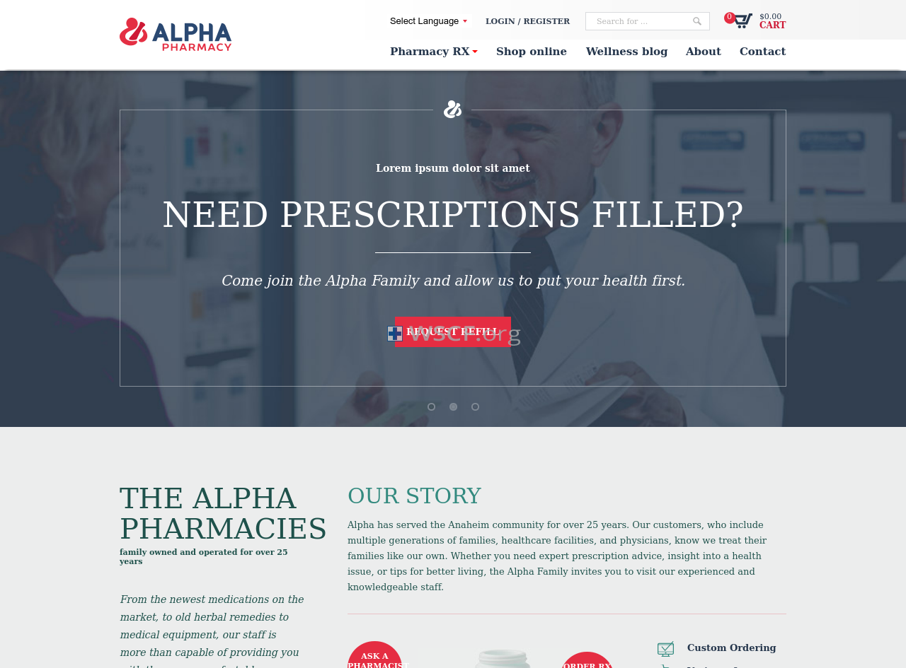 Alphapharmacy.com Internet DrugStore