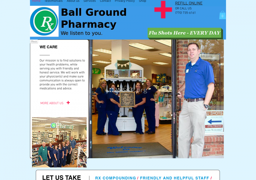 Ballgroundpharmacy.com #1 Drugstore