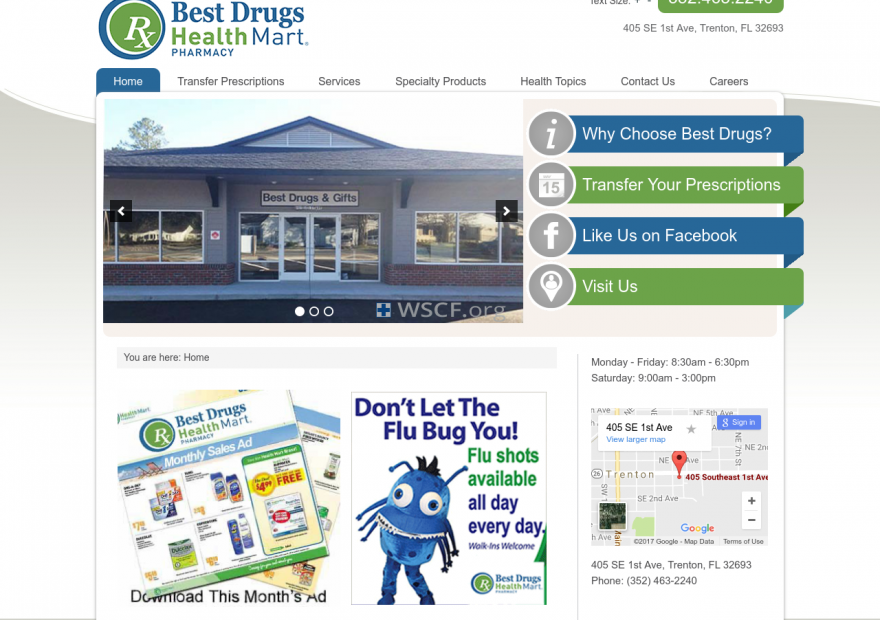 Bestdrugs.com Website Pharmaceutical Shop