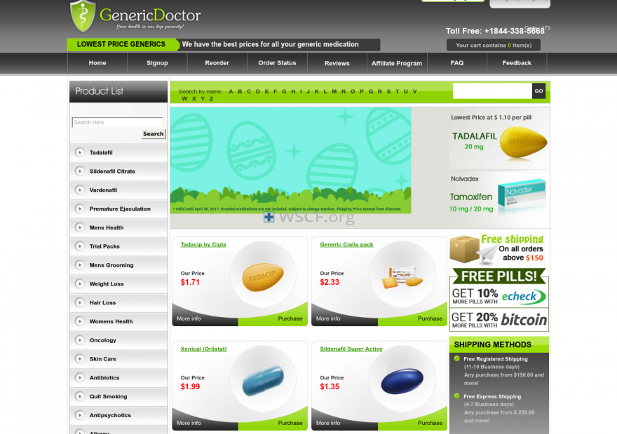 Bestgenericdrugs.com Great Web Drugstore