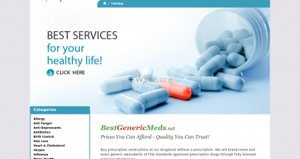 Bestgenericmeds.net Reliable Medications