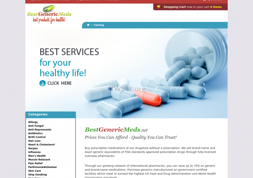 Bestgenericmeds.net Reliable Medications