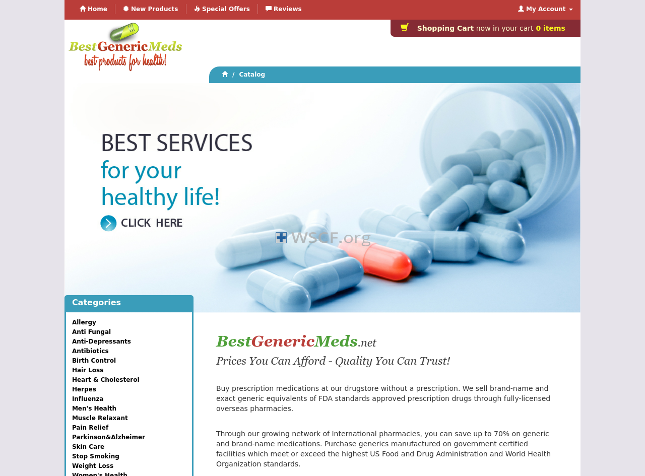 Bestgenericmeds.net Reliable Medications