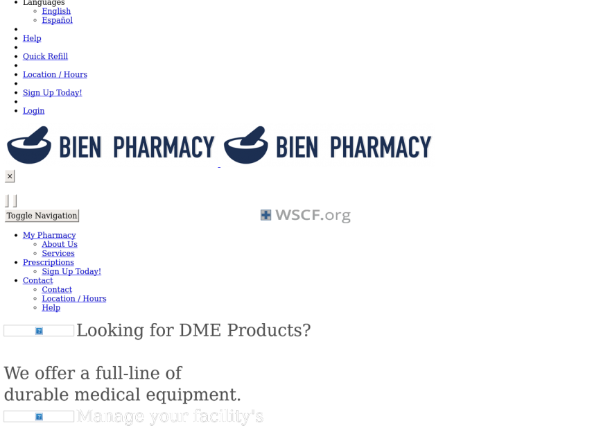 Bienpharmacy.com Online Canadian Drugstore