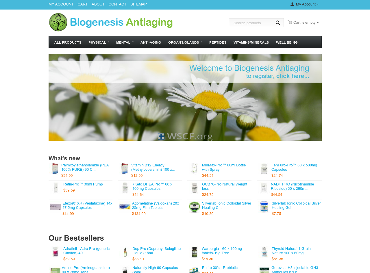 Biogenesis-Antiaging.com ED Drugs Online
