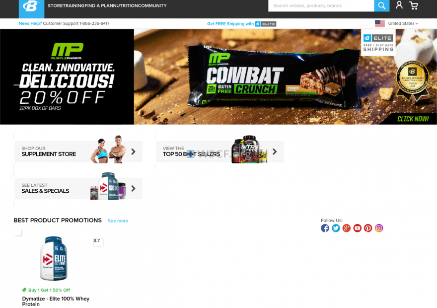 Bodybuilding.com Online Offshore Drugstore