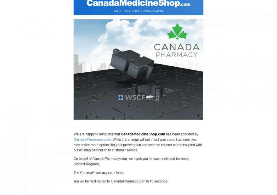 Canadamedicineshop.com Cheap Price for Effective Tablet