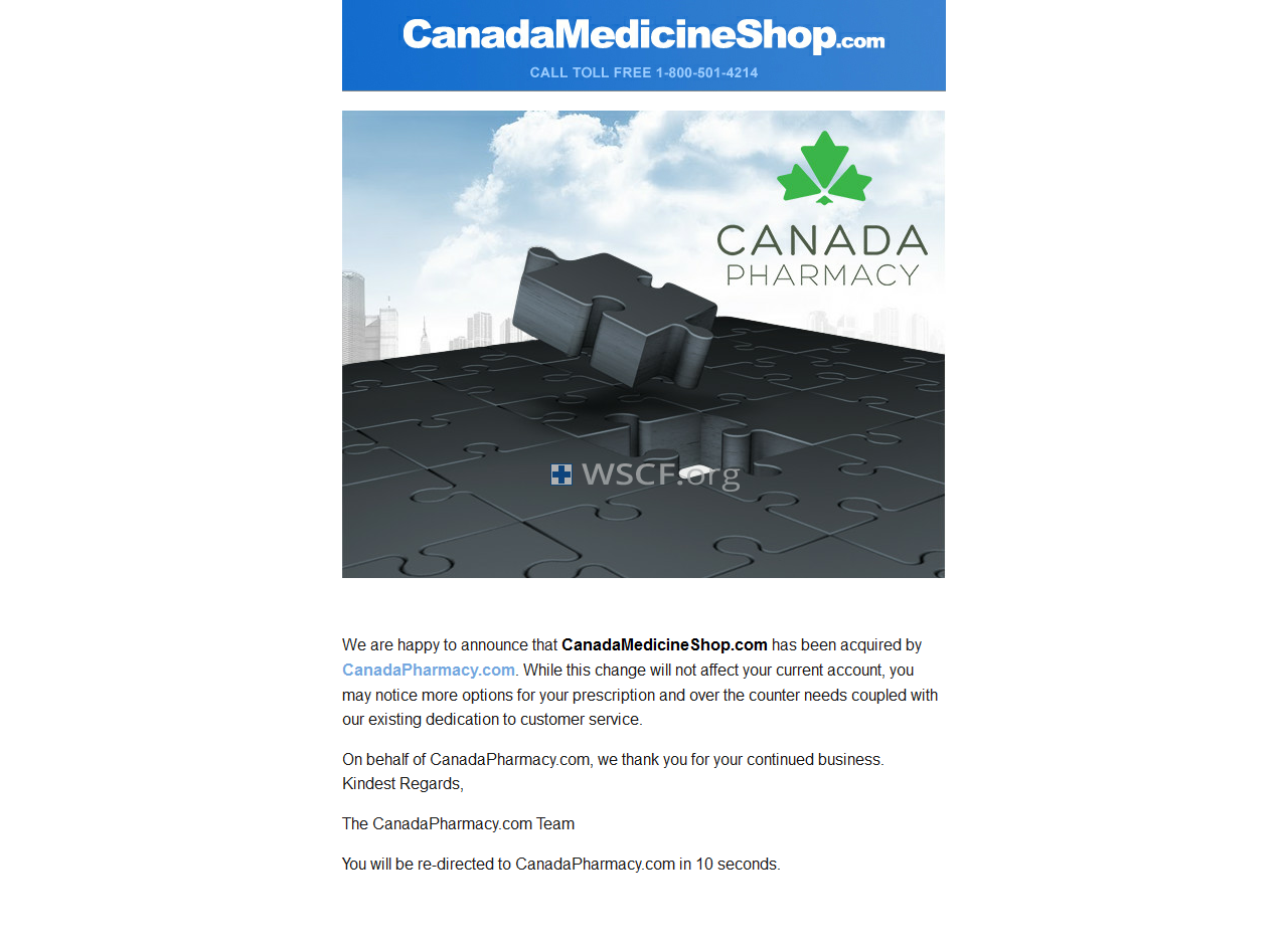 Canadamedicineshop.com Pharmacies