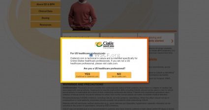 Cialismd.com Website Pharmaceutical Shop