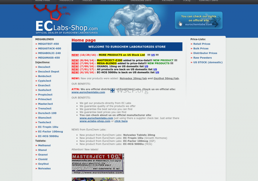 Eclabs-Shop.com My Generic Drugstore