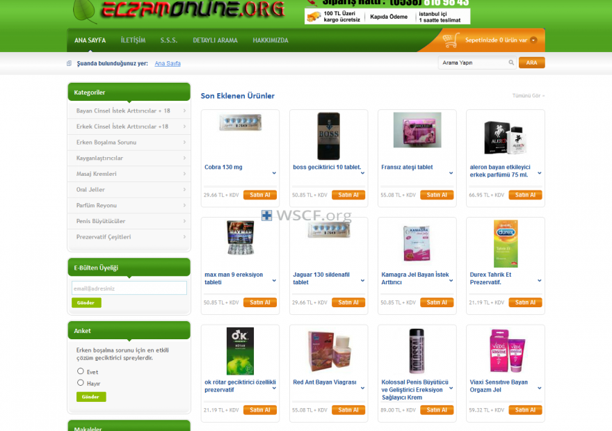 Eczanecionline.org Drug Store