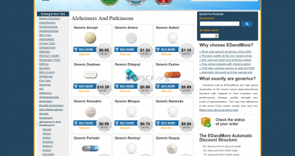 Edandmore.net Overseas Internet Pharmacy