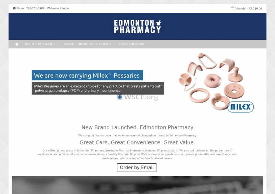 Edmonton-Pharmacy.com Coupons Codes