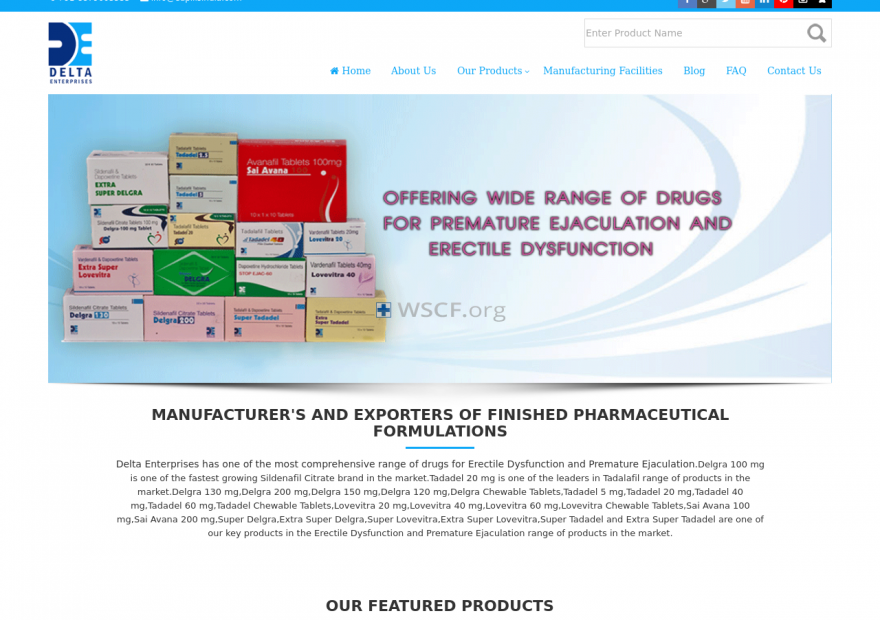 Edpillsindia.com Overseas On-Line Pharmacy