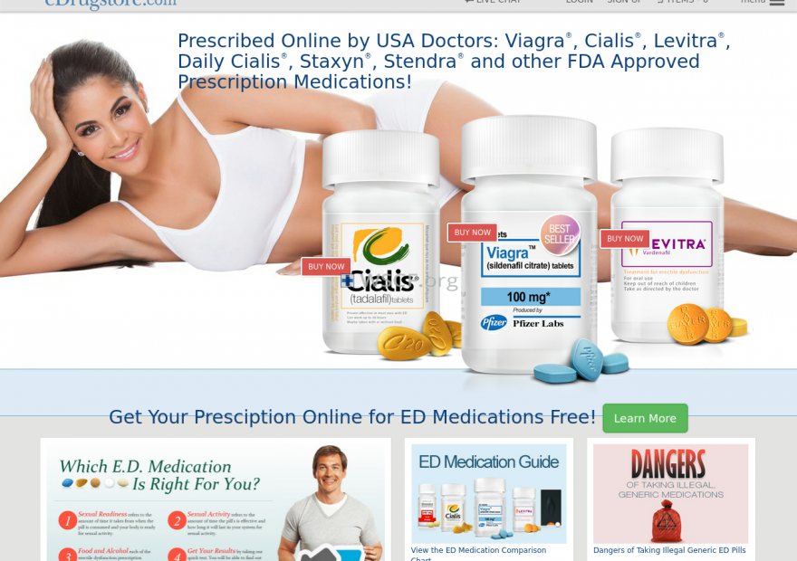 Edrugstore.com Overseas Discount Pharmacy
