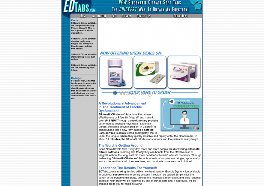 Edtabs.com Online Offshore Pharmacy