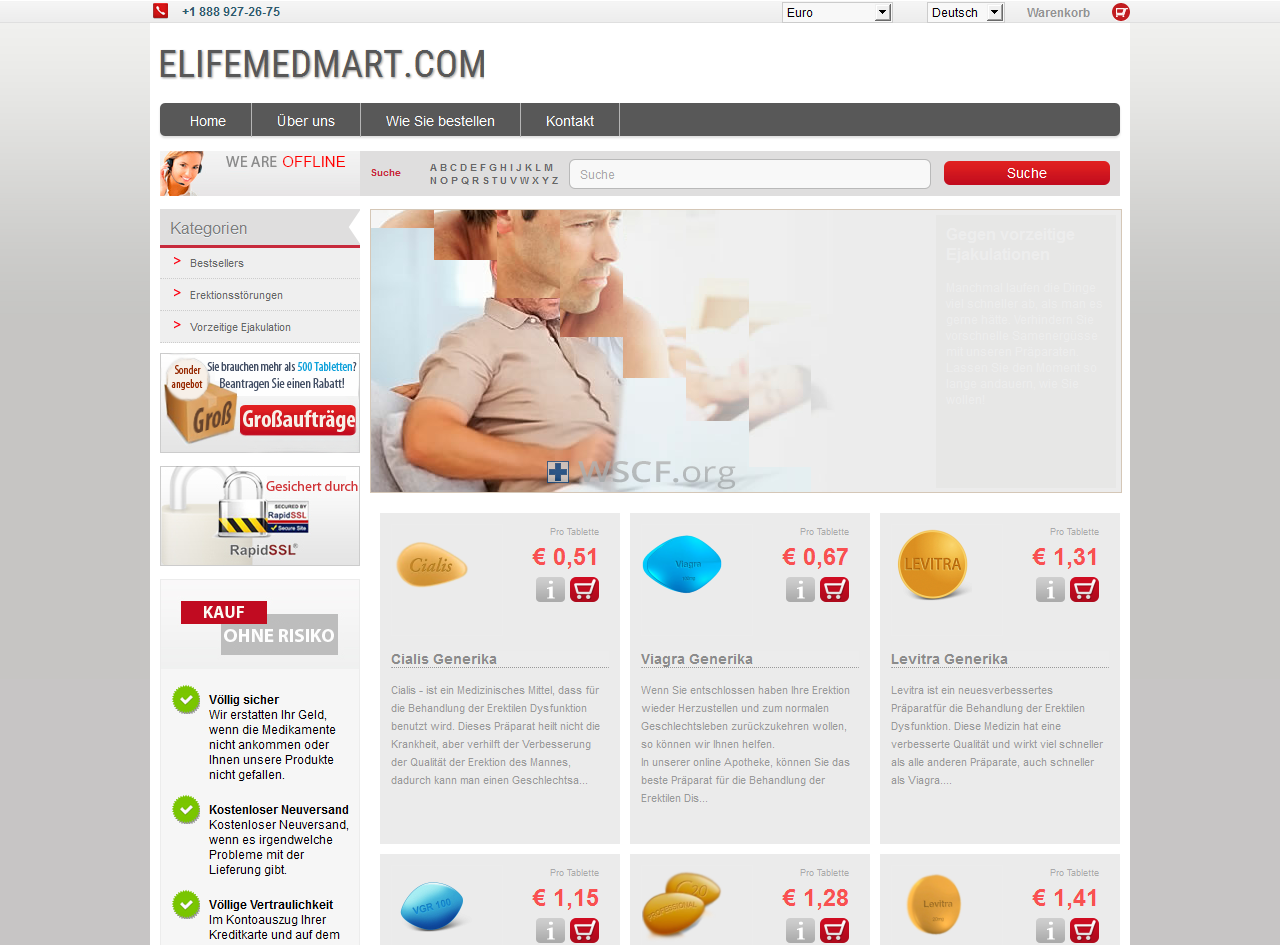 Elifemedmart.com Online Drug Store