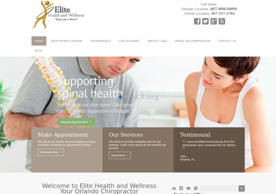 Elitehealthandwellness.com 24/7 Online Support