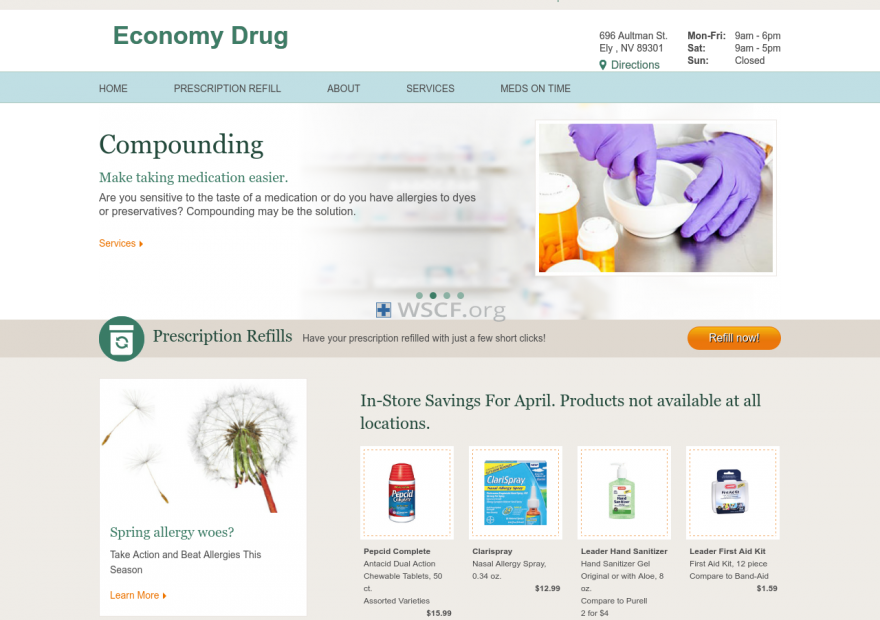 Elyeconomydrug.com International Drugstore