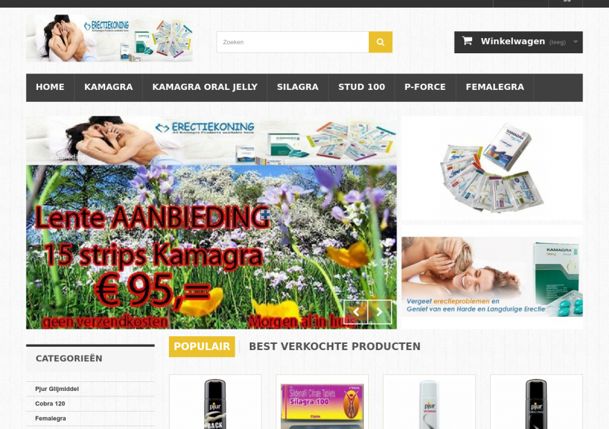 Erectiekoning.nl Online Canadian Pharmacy