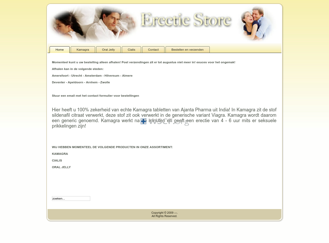 Erectiestore.nl Pharmacies Online