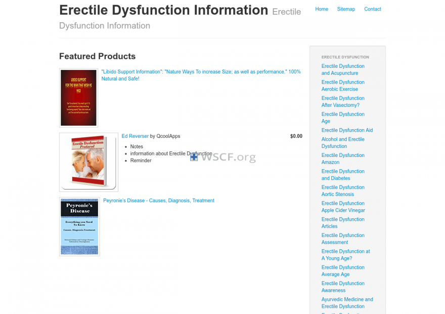 Erectile-Dysfunction.biz SPECIAL OFFER