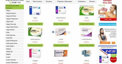 Espana-Farmacia.com Website Drugstore