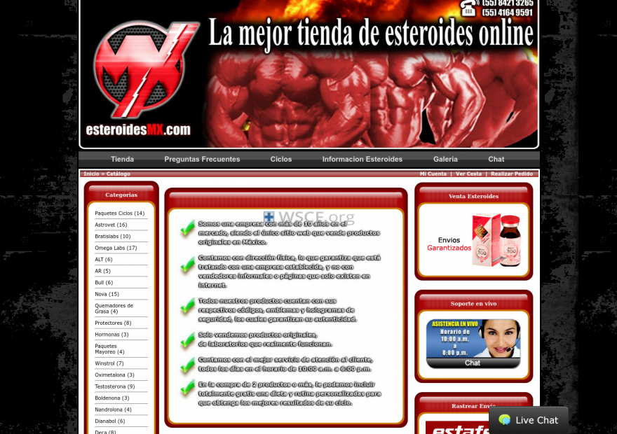 Esteroides-Mx.com Internet DrugStore
