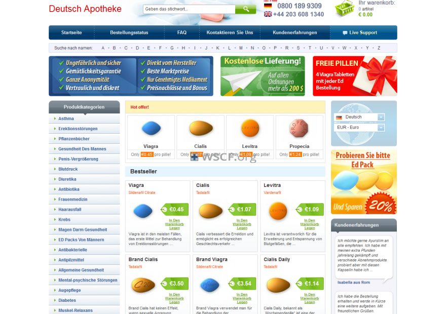 Europillsonline.com Pharmaceutical Shop