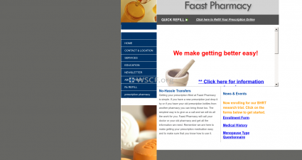 Faastpharmacy.com Your One Click Pharmacy